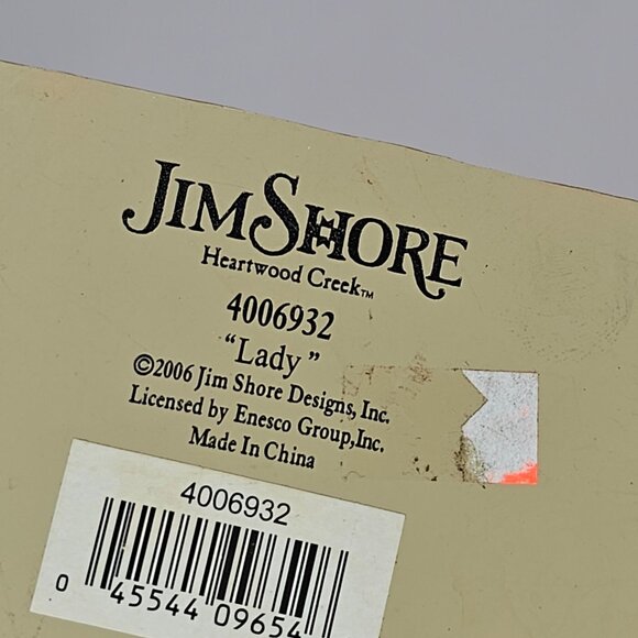 Jim Shore Heartwood Creek Lady Boxer Dog Figurine Resin Collectible 2006 - Picture 6 of 8